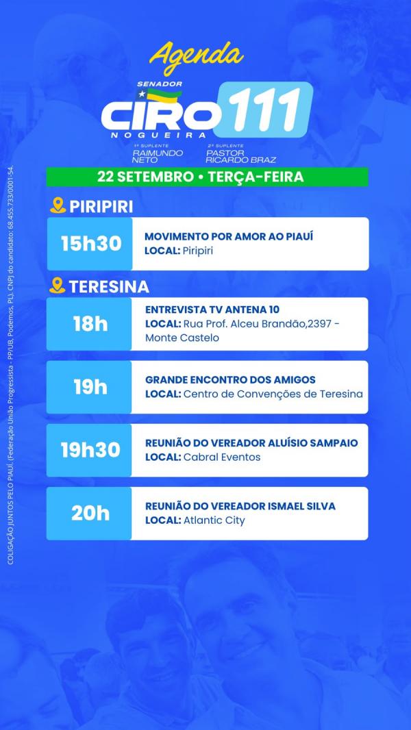 Agenda Ciro(Imagem:Ascom)