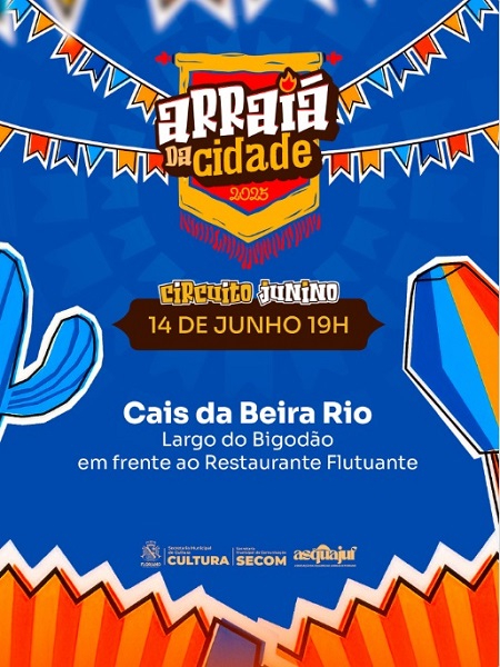 Projeto São João da Cidade chega ao Cais do Porto neste sábado com cultura, música e esporte