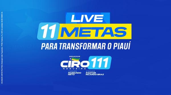 Ciro convida piauienses para participarem de live: "Tenho algo importante para conversar com vocês"