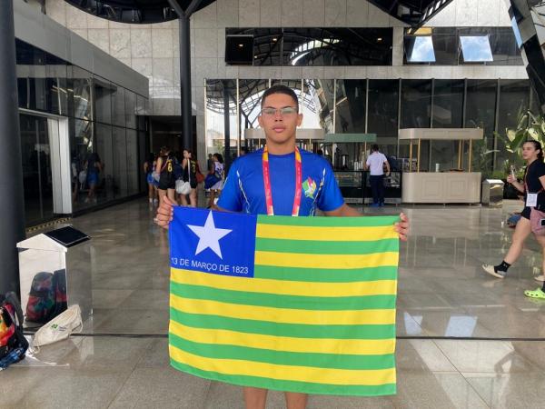 Piauí conquista sua primeira medalha nos Jogos da Juventude no wrestling