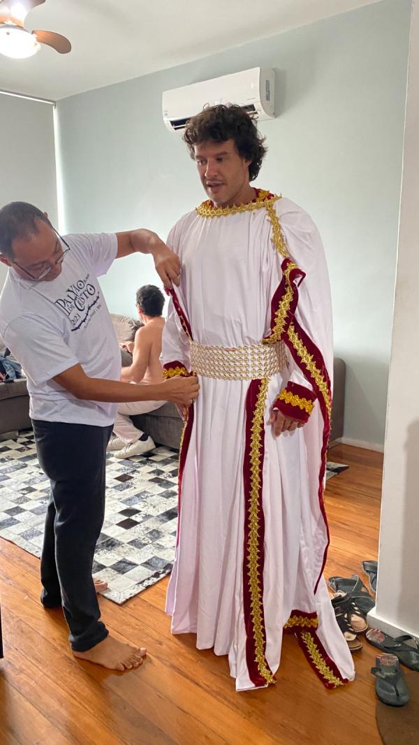 Pr&eacute;-produ&ccedil;&atilde;o da Paix&atilde;o de Cristo de Floriano inicia no Rio de Janeiro(Imagem:Reprodu&ccedil;&atilde;o)