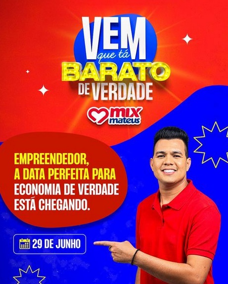 Vem que Tá Barato de Verdade: Descontos incríveis e ofertas relâmpago no Mix Mateus