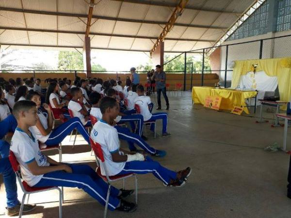 Programa de prevenção ao suicídio chega às escolas municipais de Floriano.(Imagem:SECOM)