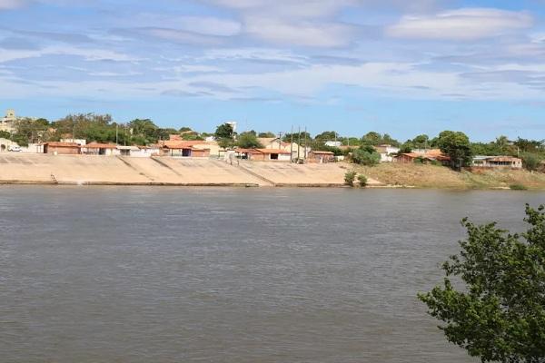 Rio Parna&iacute;ba em Floriano, no Piau&iacute;.(Imagem:Andr&ecirc; Nascimento/g1 )