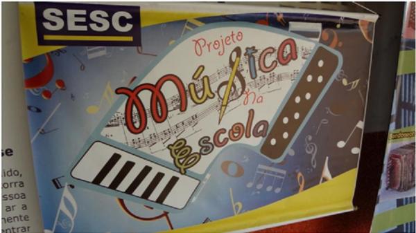 SESC realiza o projeto ?M&uacute;sica na escola? (Imagem:FlorianoNews)