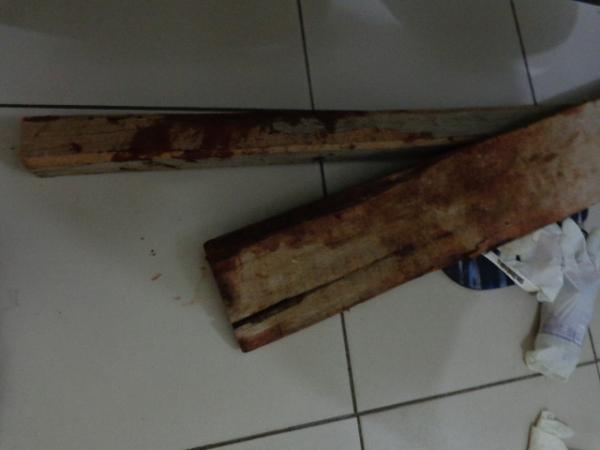 Armas usadas no crime.(Imagem:FlorianoNews)