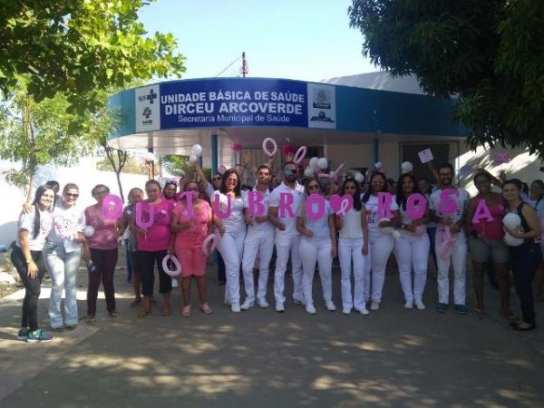 Secretaria de Saúde realiza ações em alusão ao Outubro Rosa