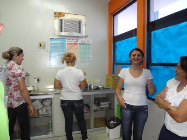 Secretaria de Sa&uacute;de realiza capacita&ccedil;&atilde;o para seus profissionais.(Imagem:FlorianoNews)