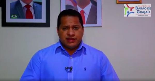 Prefeitura de Barão de Grajaú alerta população sobre cuidados com o coronavírus