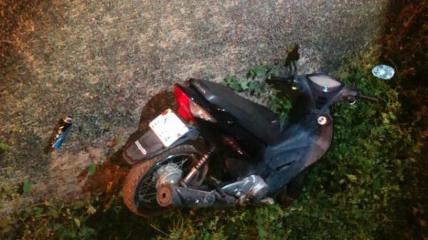 Motocicleta roubada durante arrombamento é recuperada pela PM