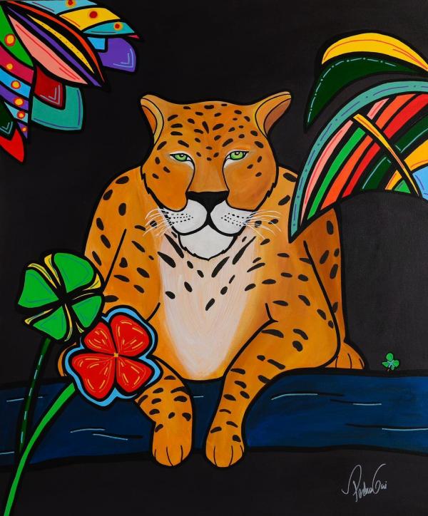 A Pintura da on&ccedil;a &eacute; o ?carro chef? (Imagem:Pedro Gui)
