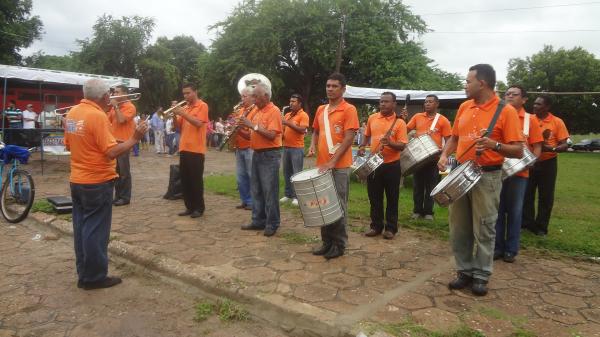 Banda de M&uacute;sica do munic&iacute;pio.(Imagem:FlorianoNews)