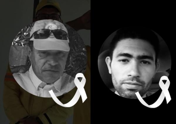 Brigadistas Jos&eacute; Almir Portugal e Edinelson Maciel(Imagem:Divulga&ccedil;&atilde;o)