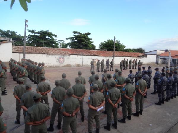 Cel Lisandro realizou primeira Formatura Geral no 3&ordm; BPM.(Imagem:FlorianoNews)