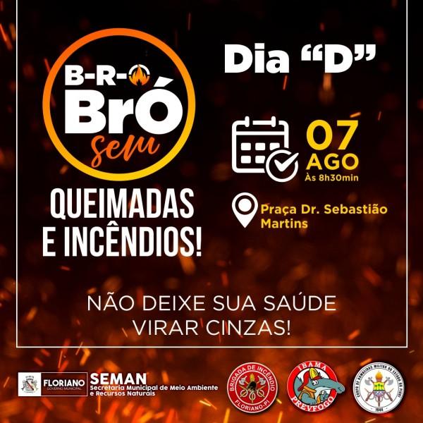 SEMAN intensifica Campanha de Combate às Queimadas e Incêndios em Floriano