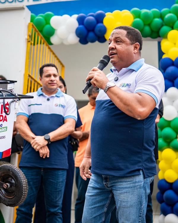 Prefeito Gleydson Resende participa de reinaugura&ccedil;&atilde;o do CRAS e entrega de equipamentos sociais(Imagem:Divulga&ccedil;&atilde;o)