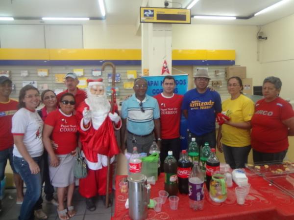 Correios lan&ccedil;ou Campanha de Natal em Floriano.(Imagem:FlorianoNews)