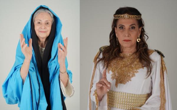 Ana Lucia Torre e Totia Meireles estarão pela primeira vez em Floriano para Paixão de Cristo