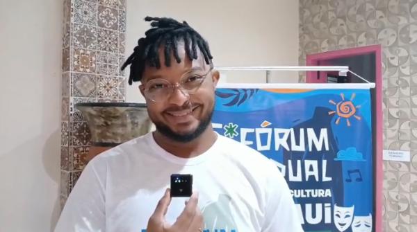 Tarso Tapety destaca programação e convida comunidade para o 6º Fórum Estadual de Pontos de Cultura