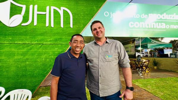  Joel participa da ExpoSoja e recebe o apoio de lideran&ccedil;as do agro no Piau&iacute;(Imagem:Ascom)