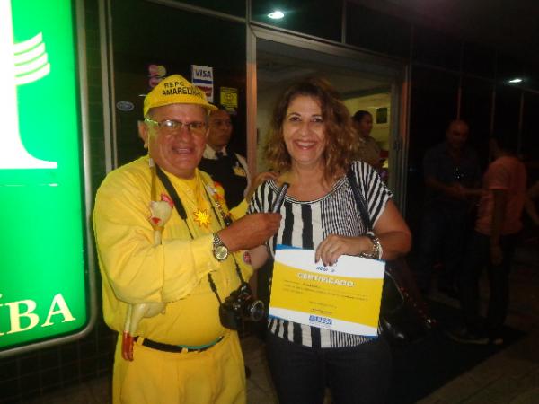Parceiros receberam certificado por participa&ccedil;&atilde;o no A&ccedil;&atilde;o Global de Floriano.(Imagem:FloriaNonews)