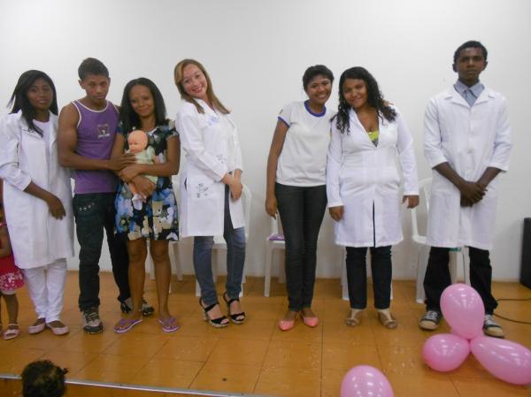 ProJovem Urbano de Floriano celebrou o Dia das M&atilde;es.(Imagem:Divulga&ccedil;&atilde;o)