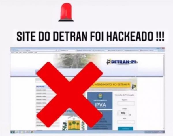 Site do Departamento Estadual de Trânsito do Piauí volta a funcionar após ataque hacker