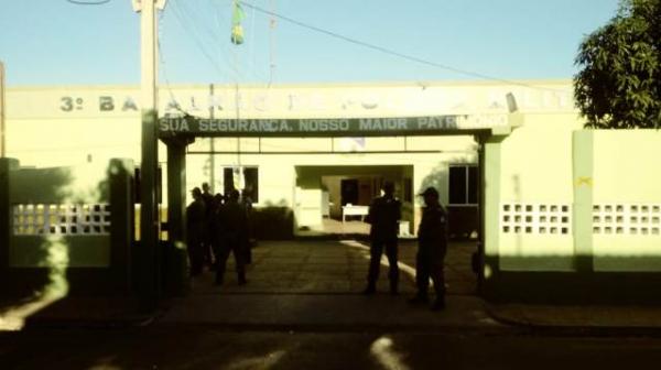 Batalhão da PM de Floriano(Imagem:FlorianoNews)