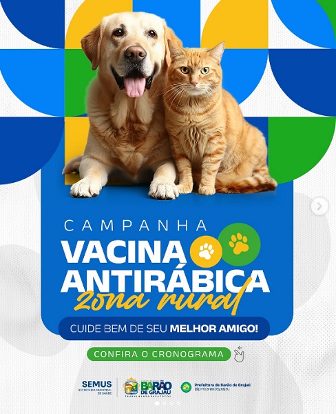Barão de Grajaú inicia Campanha de Vacinação Antirrábica na zona rural