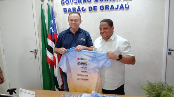 Governador Carlos Brandão destaca parceria com Barão de Grajaú durante visita ao município