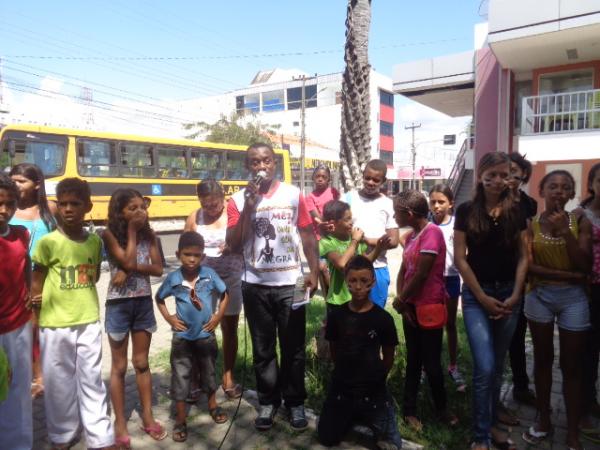 Escolas municipais desenvolvem atividades na Semana da Consci&ecirc;ncia Negra.(Imagem:FlorianoNews)