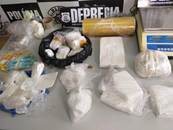 Traficantes misturavam cocaína com pó de gesso em "laboratório" na Zona Norte de Teresina