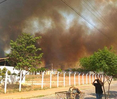 Zona Sudeste de Teresina tem 13 áreas de risco de incêndio