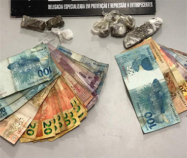 Lavadores de carro são presos suspeitos de venderem drogas na avenida Maranhão