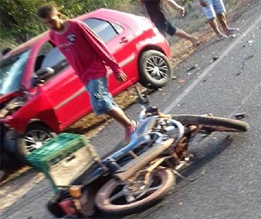 Motoqueiro morre em grave acidente na PI 113 em José de Freitas