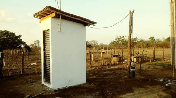 Comunidade Lameiro &eacute; contemplada com sistema de abastecimento de &aacute;gua.(Imagem:FlorianoNews)