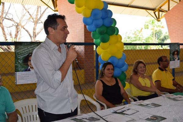 Prefeitura de Floriano lan&ccedil;a a Campanha Nacional de Combate a Hansen&iacute;ase e Verminoses(Imagem:Secom)