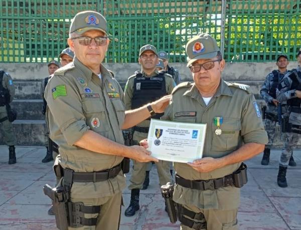 Policiais Militares do 3&deg; BPM em Floriano recebem medalhas de tempo de servi&ccedil;o(Imagem:Reprodu&ccedil;&atilde;o/Instagram)