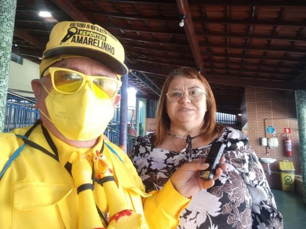 Socorro Carvalho, diretora da Escola Pequeno Pr&iacute;ncipe.(Imagem:FlorianoNews)
