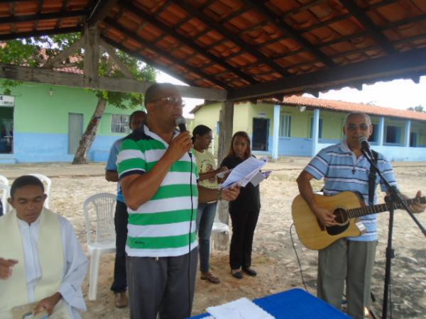 Pastoral Carcer&aacute;ria promove Missa de P&aacute;scoa na penitenci&aacute;ria de Floriano.(Imagem:FlorianoNews)