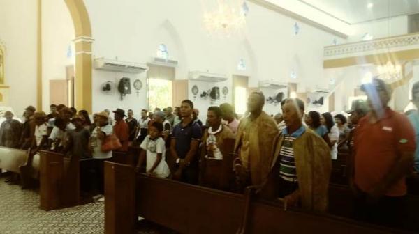 Catedral S&atilde;o Pedro de Alc&acirc;ntara recebe vaqueirama para tradicional Missa do Vaqueiro.(Imagem:FlorianoNews)
