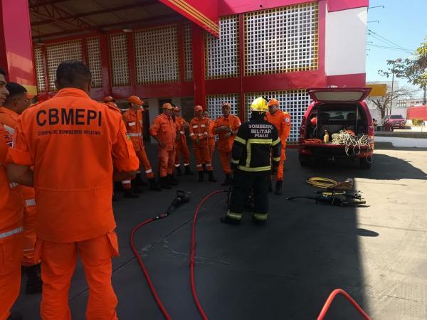 Bombeiros Militar do Piauí participam de curso para resgate de vítimas com acidentes em veículos(Imagem:Divulgação)