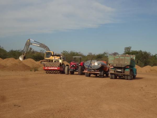 Iniciadas obras no aeroporto de Floriano(Imagem:FlorianoNews)