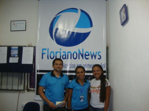 Equipe Radio comercio e Floriano News(Imagem:reda&ccedil;&atilde;o)