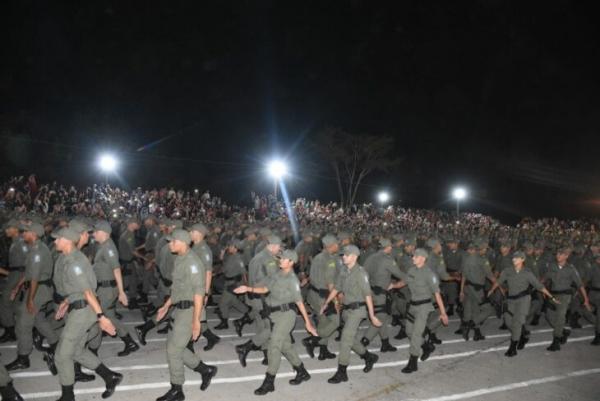Governador Rafael Fonteles apresenta 1.104 novos policiais militares.(Imagem:Divulga&ccedil;&atilde;o)