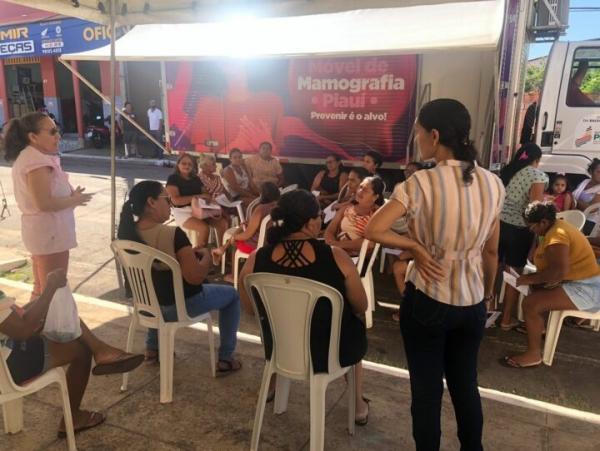 Caminhões de Mamografia já percorreram 52 cidades e realizaram 24 mil exames no Piauí