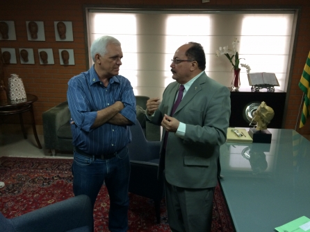 Themístocles Filho recebe presidente do TJ Piauí