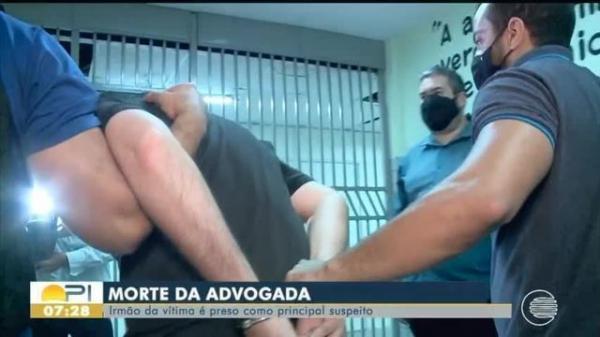 Irm&atilde;o de advogada morta a facadas em Pedro II &eacute; preso suspeito do crime.(Imagem:Reprodu&ccedil;&atilde;o)