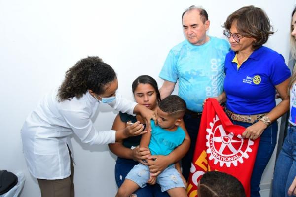 Prefeitura de Floriano realiza o Dia D de Multivacinação para crianças e adolescentes