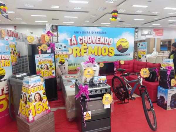 Armazém Paraíba de Floriano realiza último sorteio de aniversário e anuncia ofertas especiais durante todo o mês de agosto(Imagem:FlorianoNews)